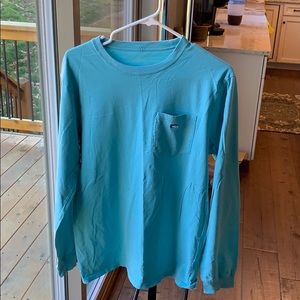 Southern Tide medium long sleeve light blue